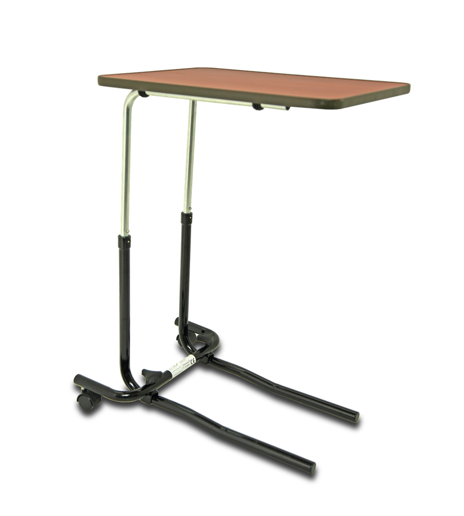 Height and Angle Adjustable Overbed Table